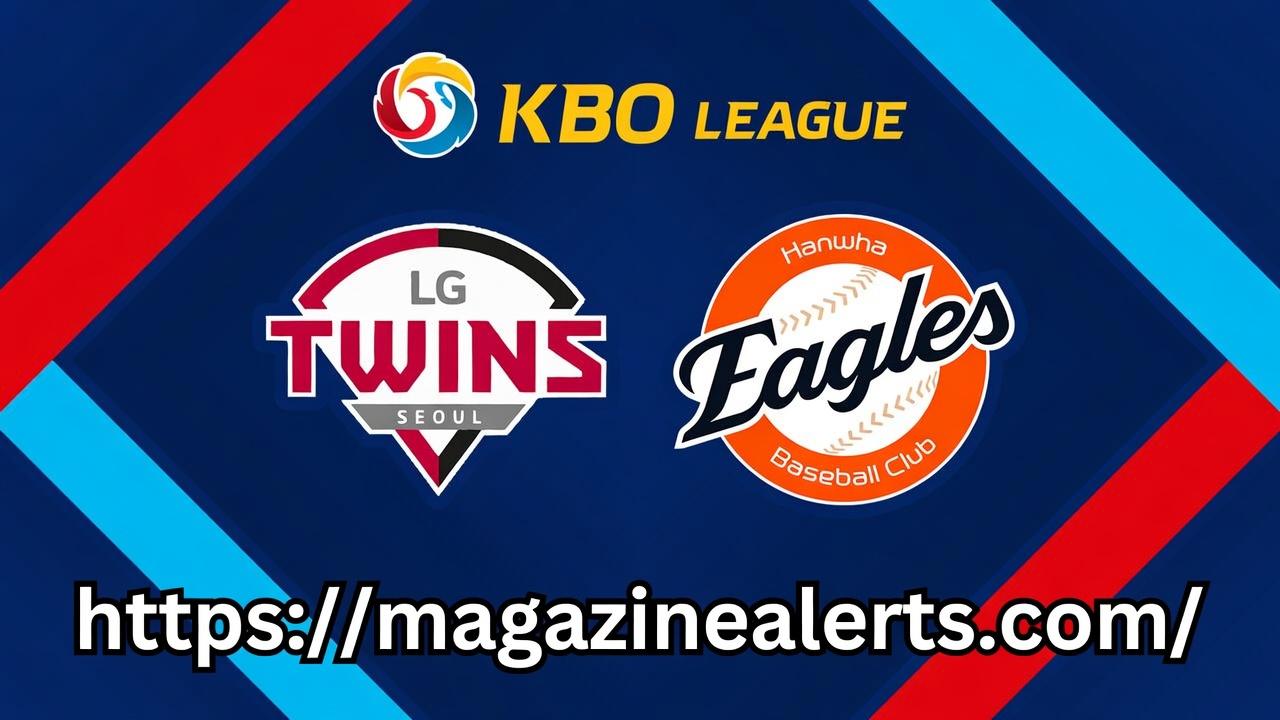 lg twins vs hanwha eagles match player stats