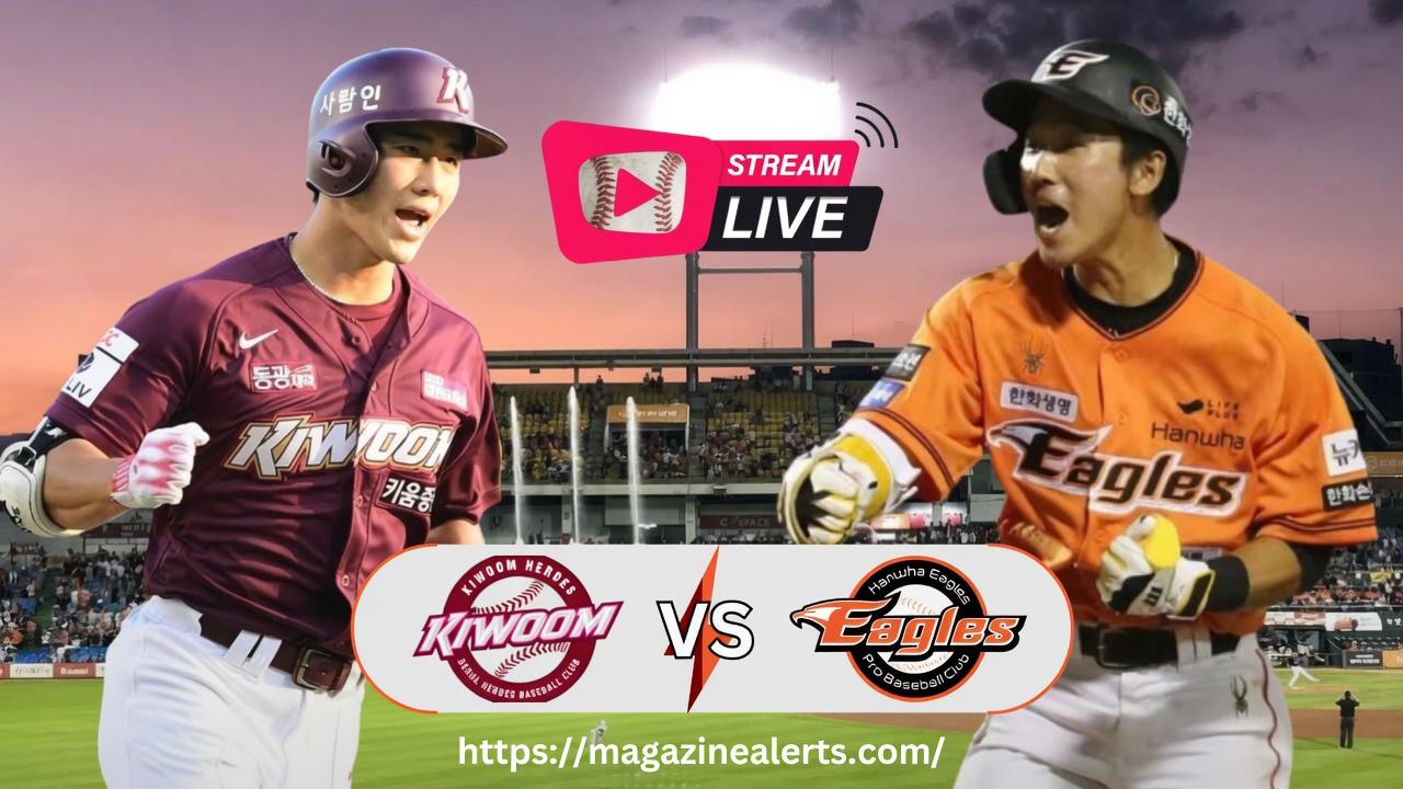 hanwha eagles vs kiwoom heroes match player stats