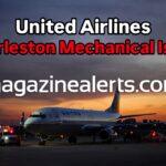 united airlines charleston mechanical issue