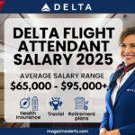 delta flight attendant salary 2025