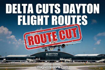 Delta Dayton flight route cut