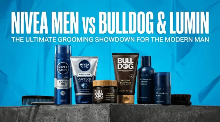 i am a genz man. how does the nivea men line stack up against bulldog or lumin?